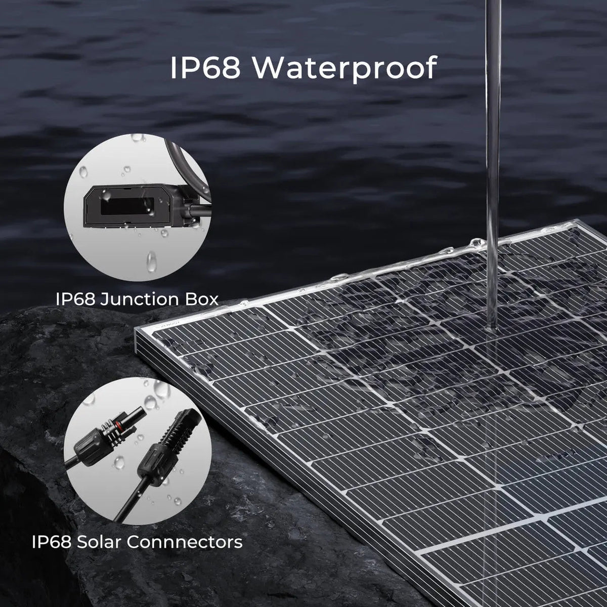 Renogy 250W 16BB N-Type Bifacial Solar Panel - view 7