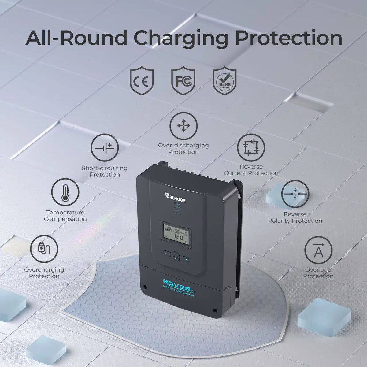 Renogy Rover 60A MPPT Solar Charge Controller - view 6