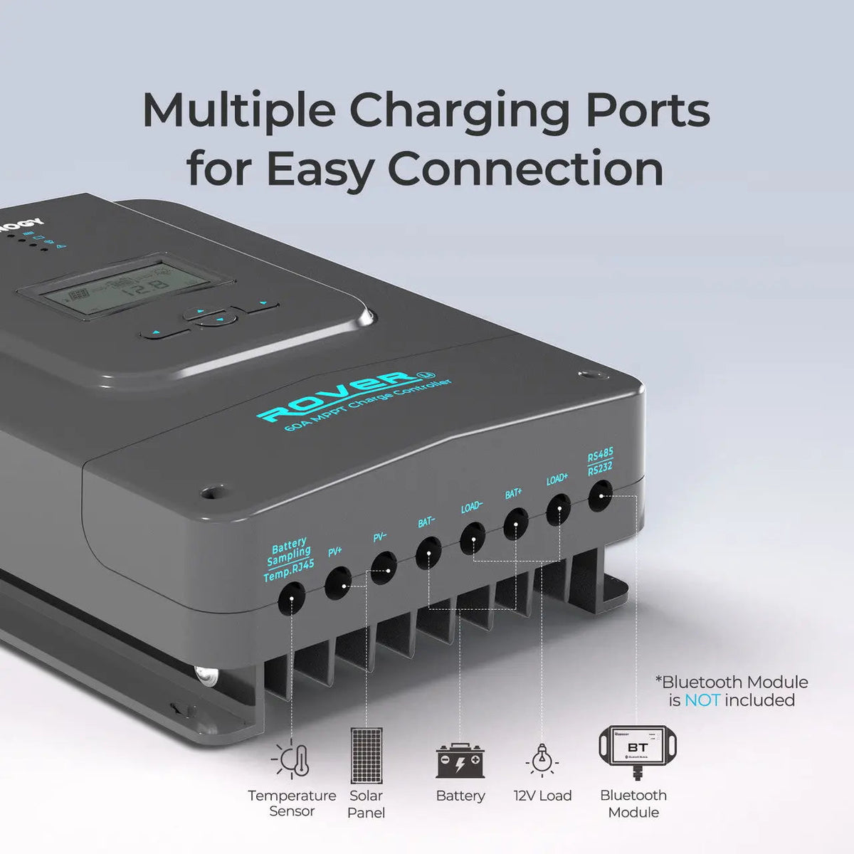 Renogy Rover 60A MPPT Solar Charge Controller - view 8