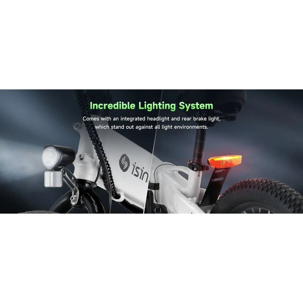 U5 500W 20" Folding eBike - Compact, Lightweight, and Powerful