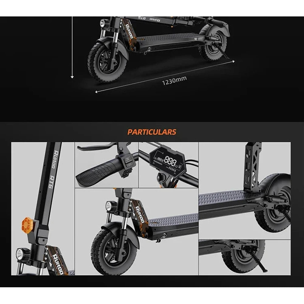 eBike Boys RT6 1000W Electric Scooter - 48V, 40-50km Range