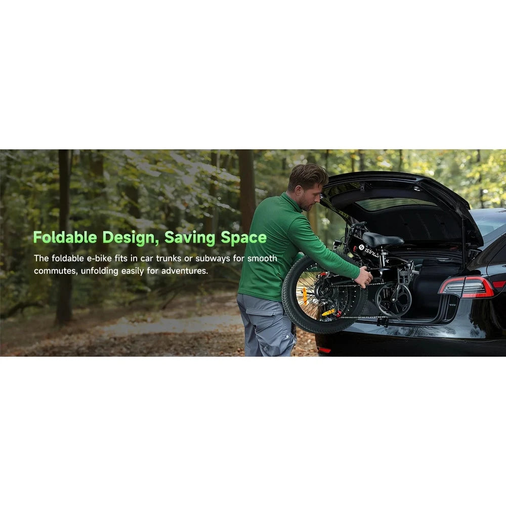 U5 500W 20" Folding eBike - Compact, Lightweight, and Powerful