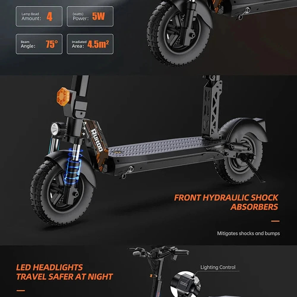 eBike Boys RT6 1000W Electric Scooter - 48V, 40-50km Range