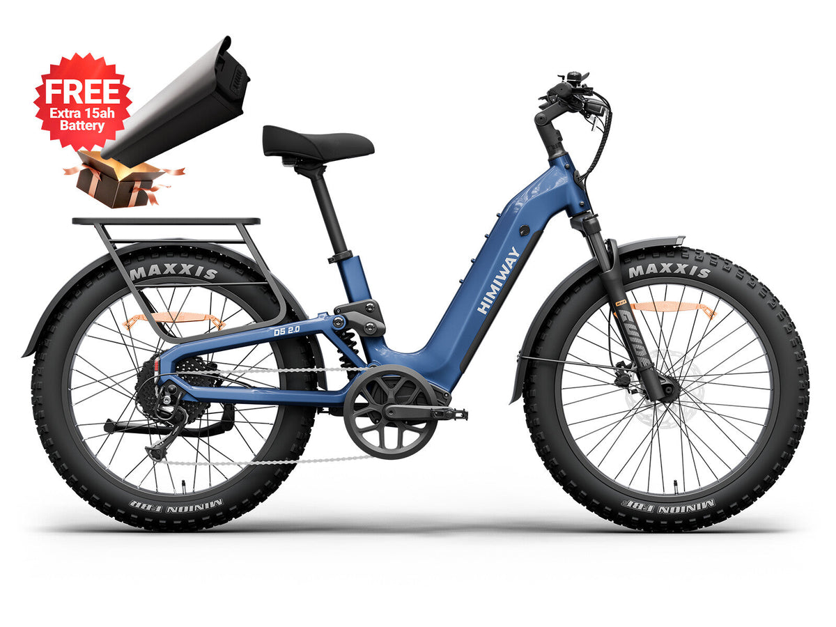 Himiway D5 2.0 Full-Suspension Fat Tire Electric Bike - view 15