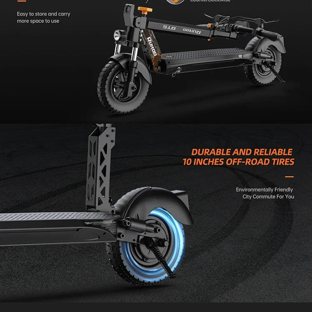 eBike Boys RT6 1000W Electric Scooter - 48V, 40-50km Range