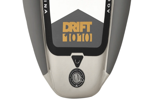 Aqua Marina DRIFT 10'10" Inflatable Fishing Paddle Board | 38" Wide, Side Air Chambers, Rod Holders