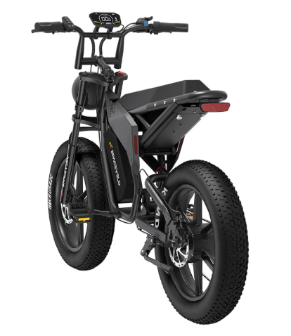 Spacevelo Blitz S1 Electric Bike | 750W Bafang Motor, Dual 48V Batteries, Up to 100-Mile Range