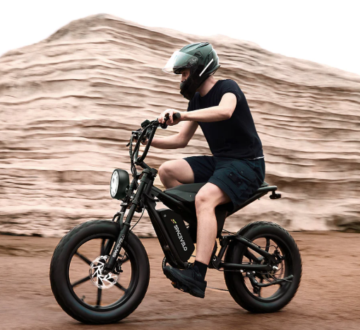 Spacevelo Blitz S1 Electric Bike | 750W Bafang Motor, Dual 48V Batteries, Up to 100-Mile Range