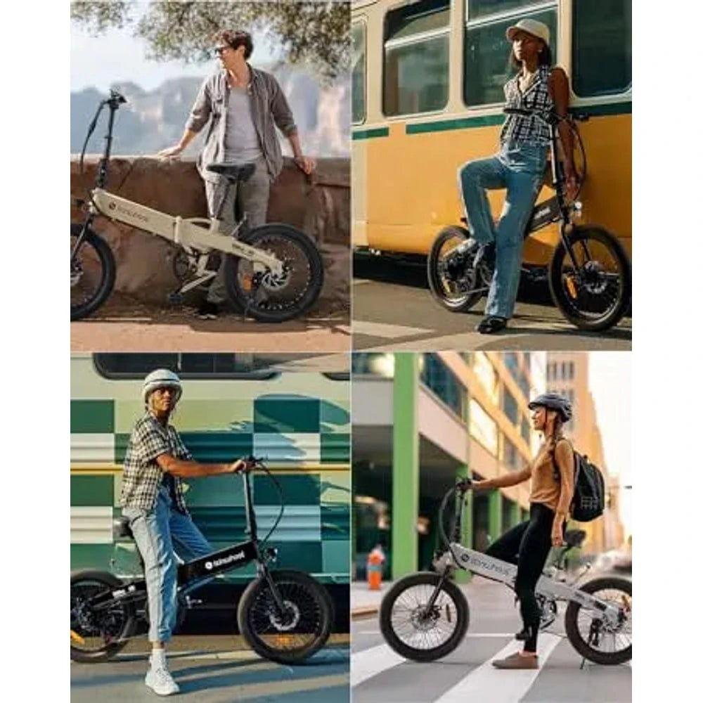 U5 500W 20" Folding eBike - Compact, Lightweight, and Powerful