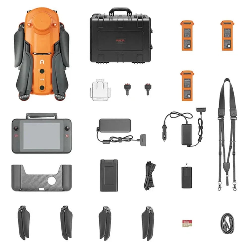 Autel EVO II Pro 6K RTK V3 Rugged Bundle | 1" 20MP Sensor, RTK/PPK Mapping, 360° Obstacle Avoidance