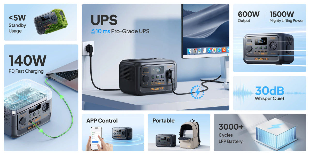 BLUETTI Premium 30 V2 Portable Power Station - view 3