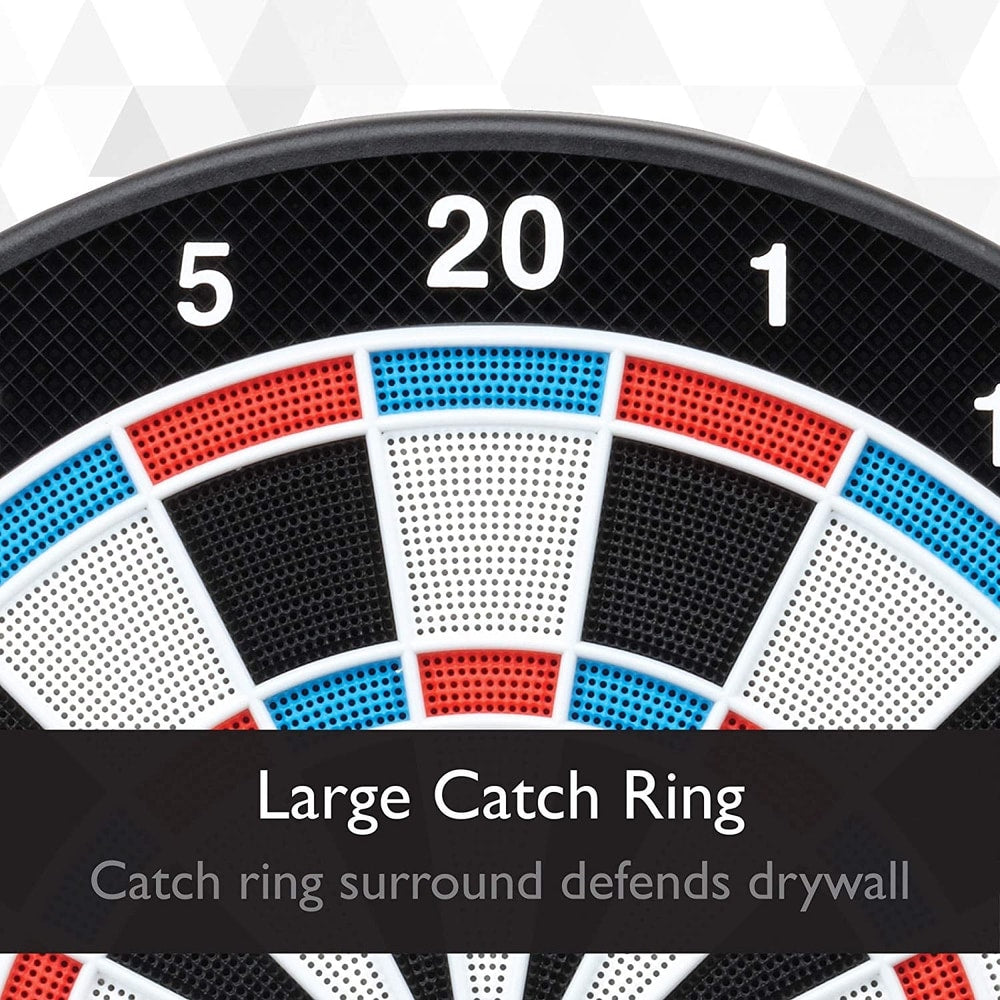 Showdown Electronic Dartboard Sport Size over 30 Games with 590 Options Automati