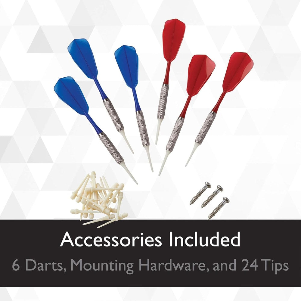 Showdown Electronic Dartboard Sport Size over 30 Games with 590 Options Automati