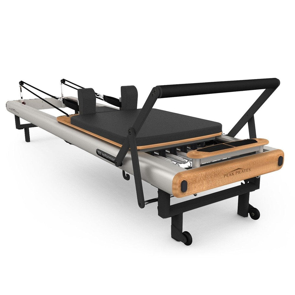 Peak Pilates fit Reformer with Long/Short Box | Studio Height, Stackable, Transport Wheels