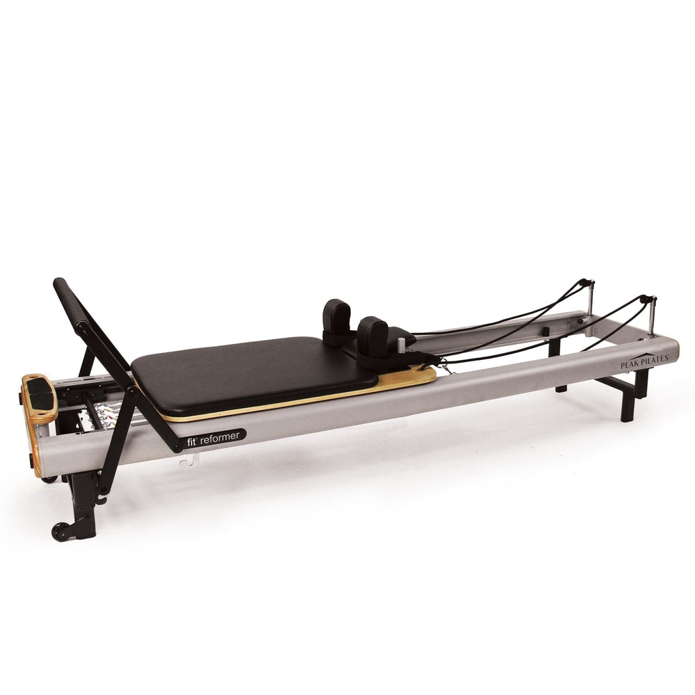 Peak Pilates fit Reformer with Long/Short Box | Studio Height, Stackable, Transport Wheels