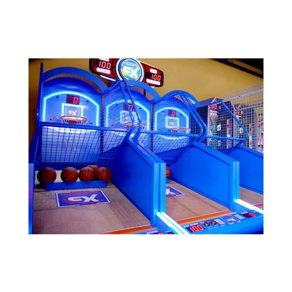 ICE Hoop FX Basketball Arcade Game | RGB LED Lighting, Steel Frame, Card-Reader or Coin/DBA Ready