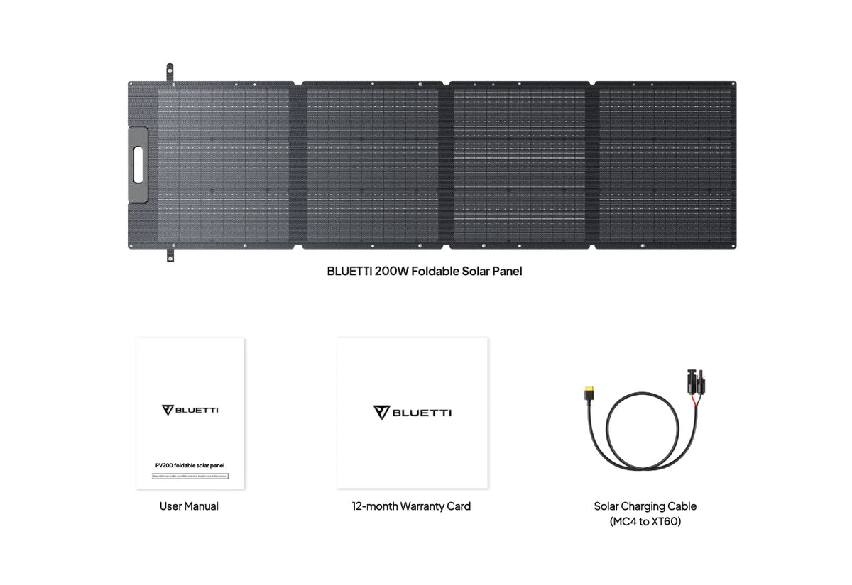 BLUETTI 200W Portable Solar Panel - view 3