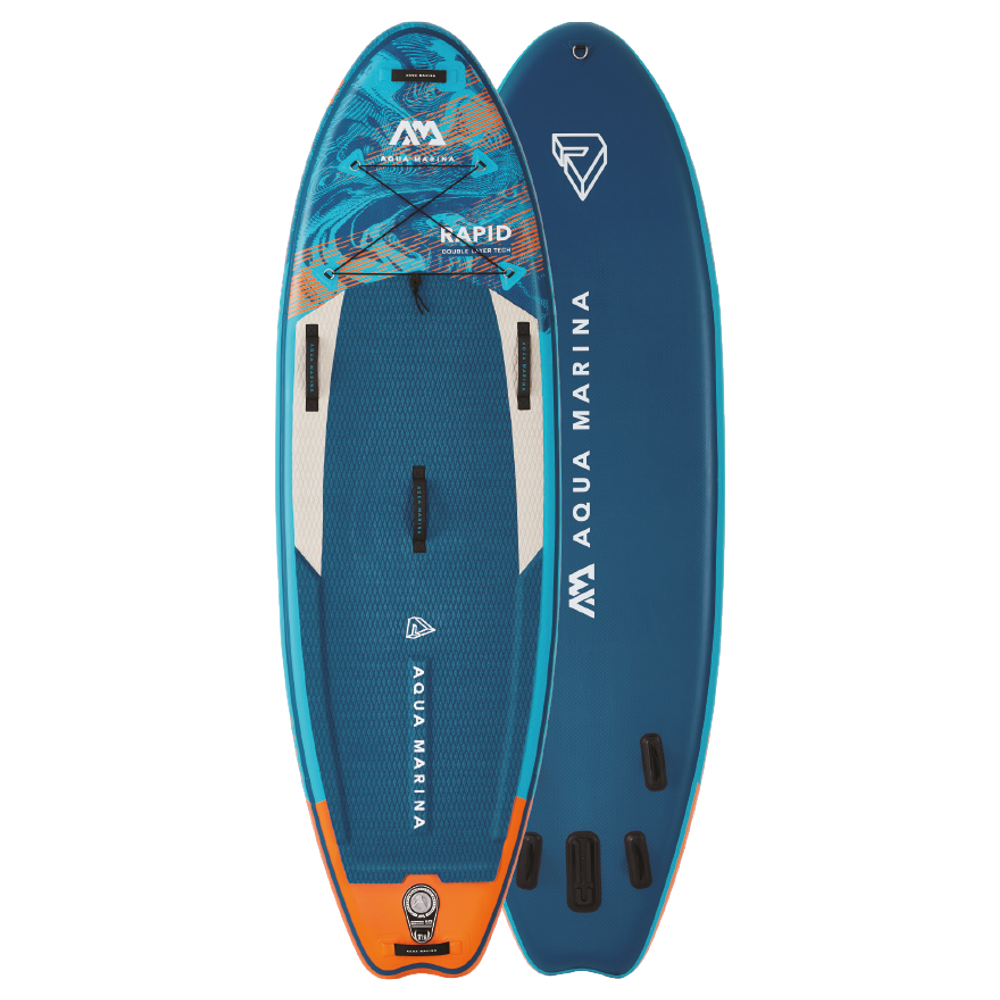 Aqua Marina RAPID 9'6" Inflatable Paddle Board River SUP