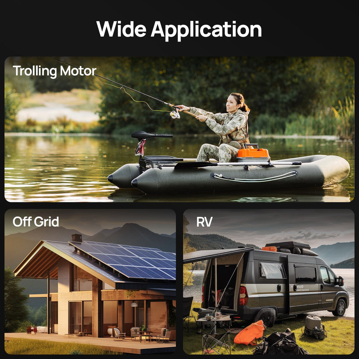 ECO-WORTHY 12V 100Ah LiFePO4 Battery with Bluetooth - view 10