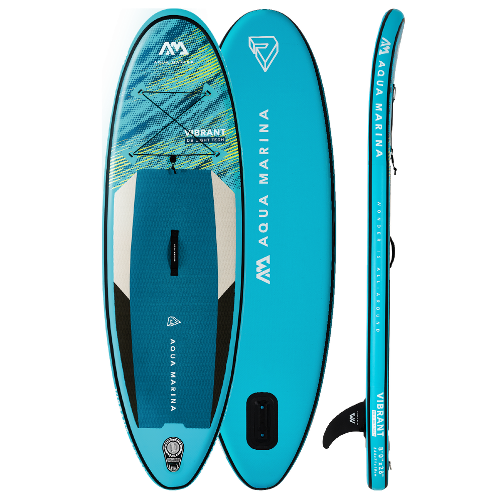 Aqua Marina VIBRANT 8'0" Inflatable Paddle Board Kids SUP