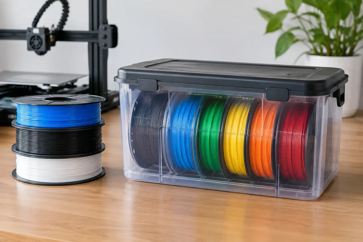 Filament Storage Guide for Better 3D Prints