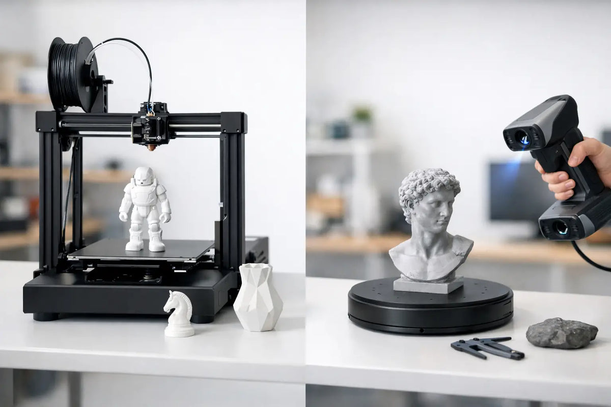 3D Printer vs Scanner: Which Tool Do You Need?