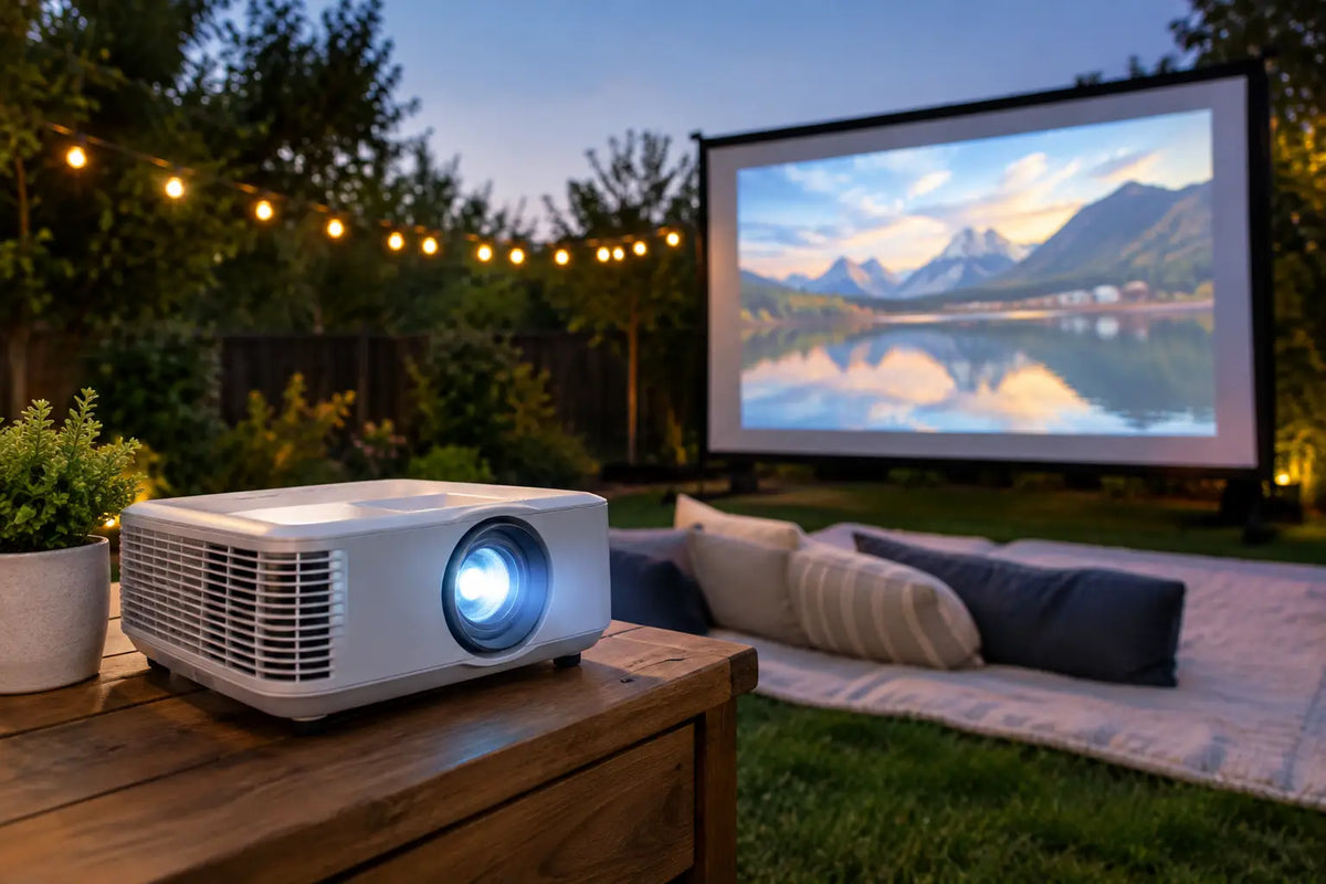 Outdoor Projector Buying Guide for Backyard Cinema