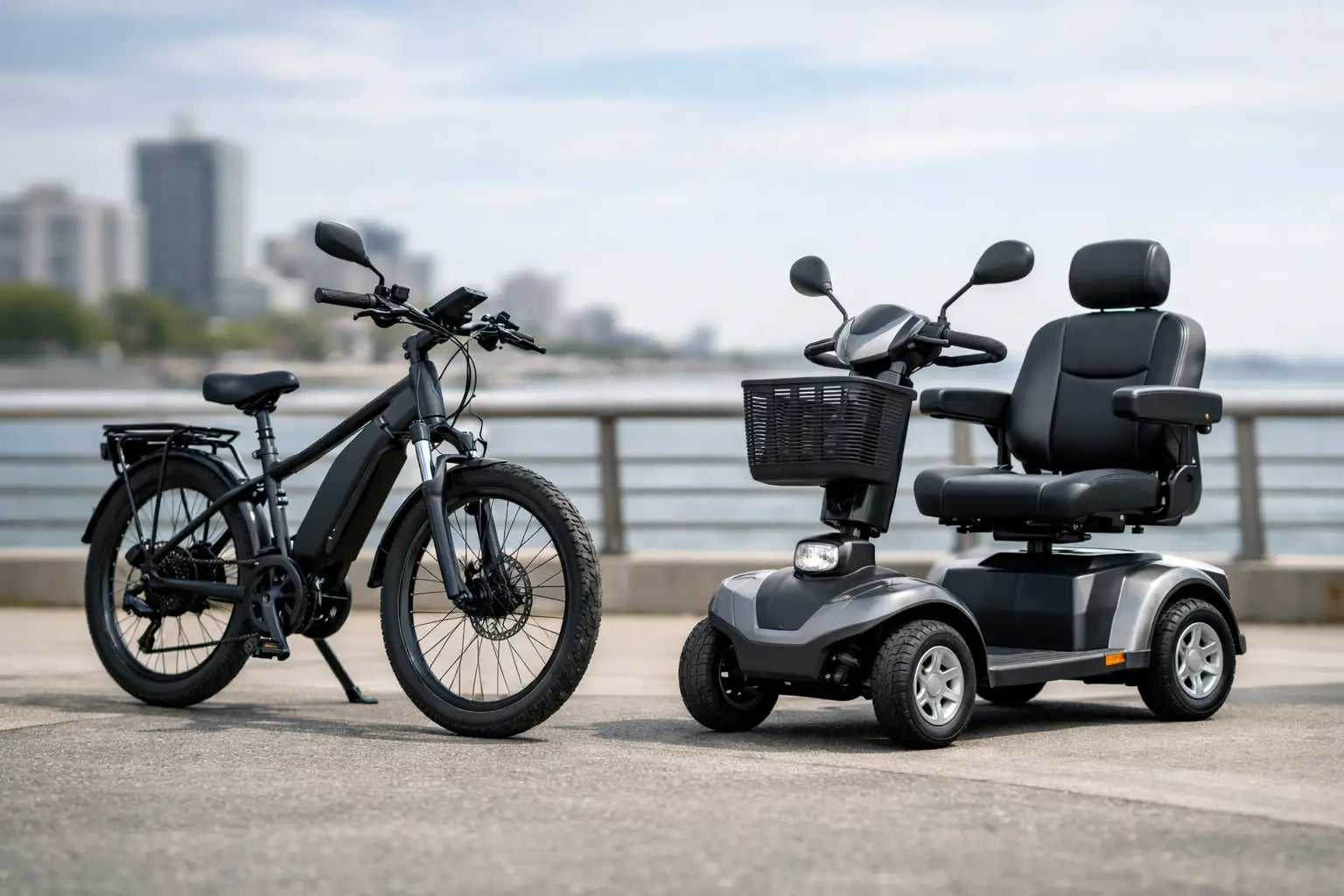 Ebike vs Mobility Scooter: Which Fits You?