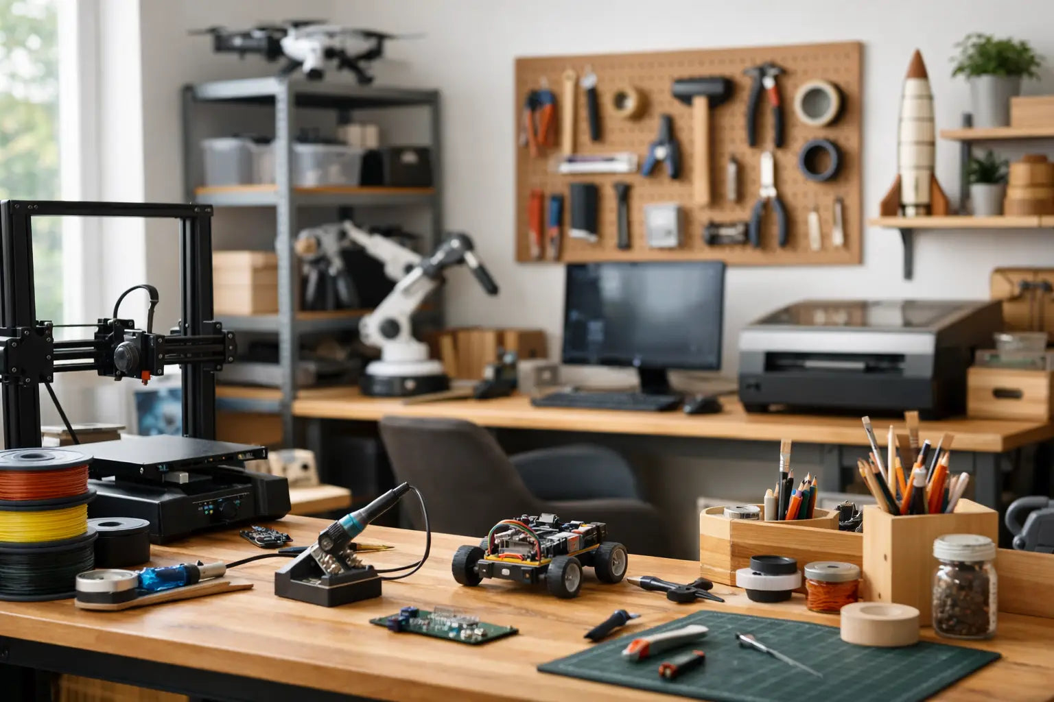 How to Build a Makerspace at Home