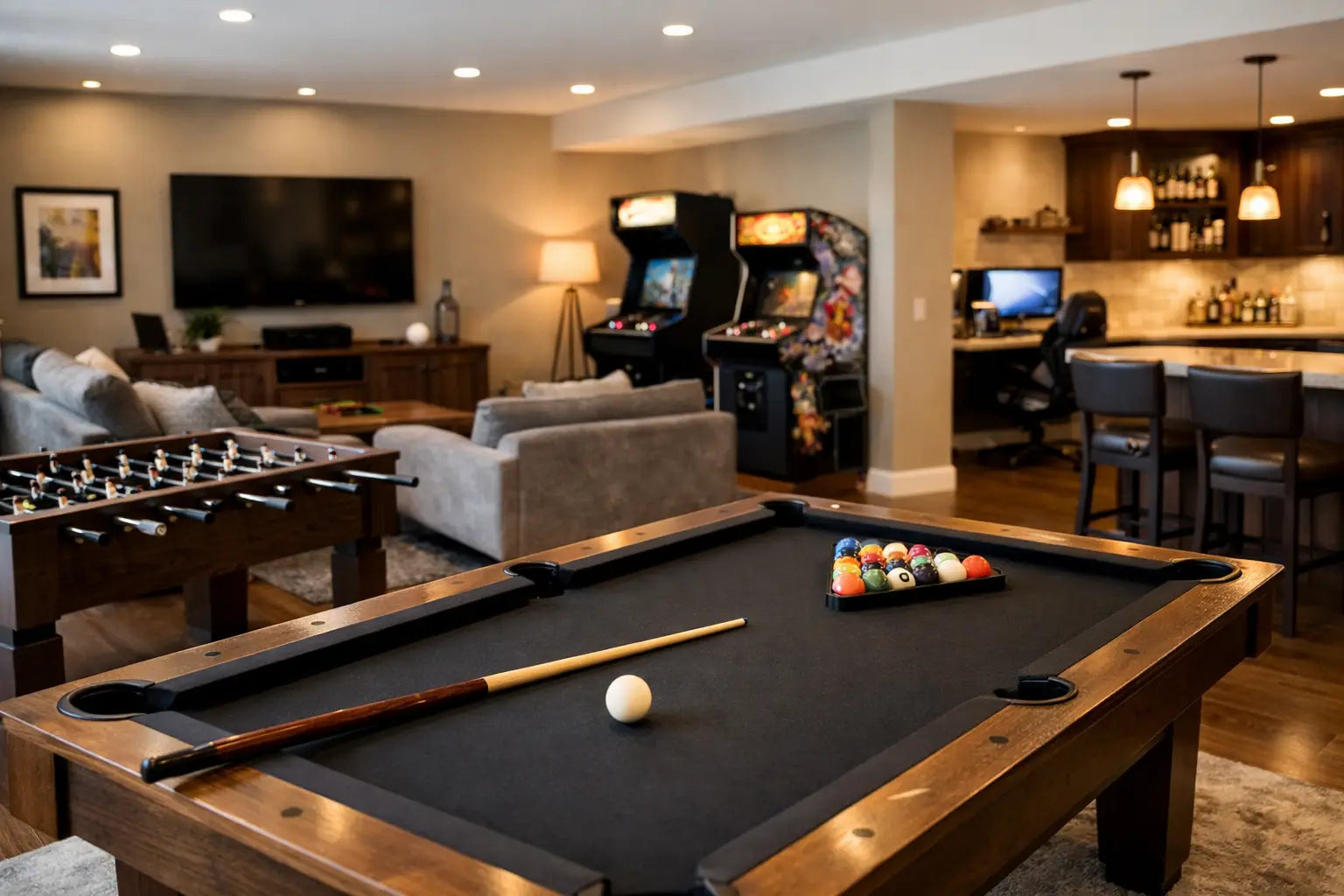 Guide to Home Game Room Layout Ideas