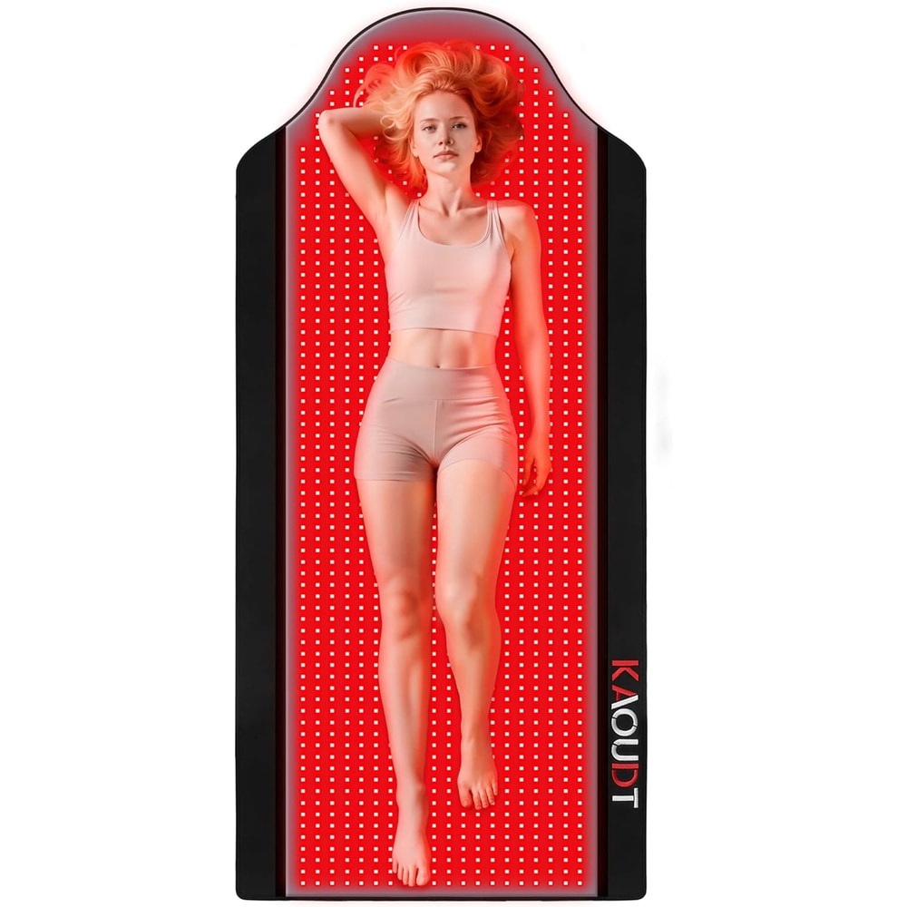 72"X33.3" Medical-Grade TPU Red Light Therapy Mat for Full Body Pain Relief, FSA&HSA Eligible Infrared Light Therapy Blanket for Home Use