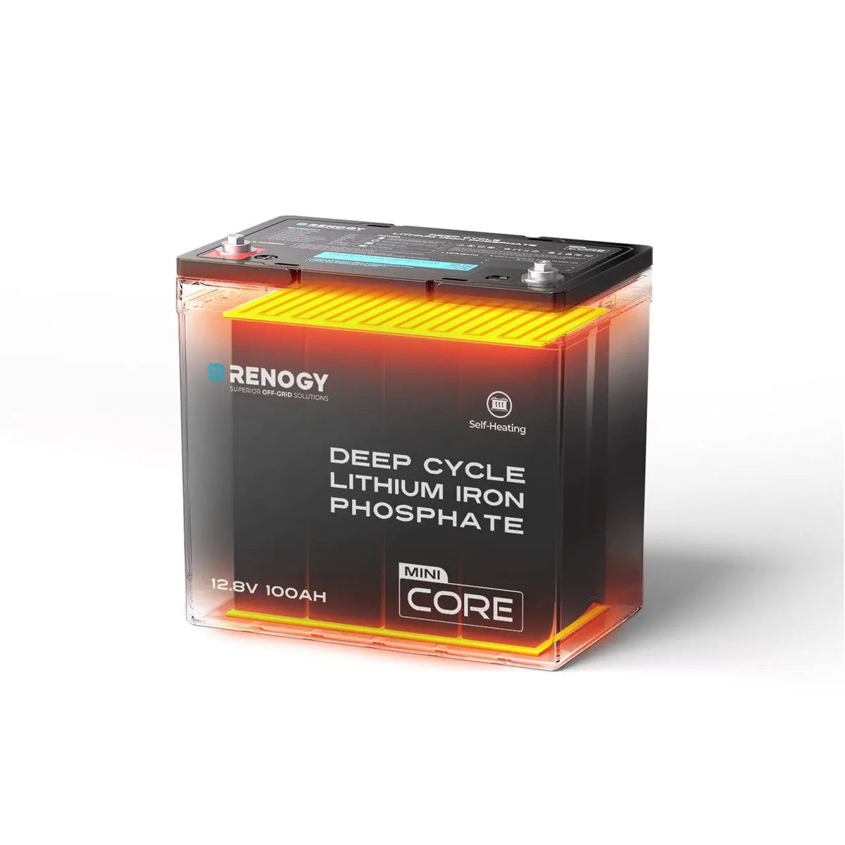 Renogy Core Mini 12V 100Ah DuoHeat LiFePO4 Battery - view 4