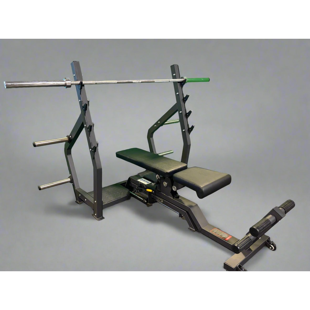 Fully Adjustable Olympic Bench Press, Full Incline & Decline (New)