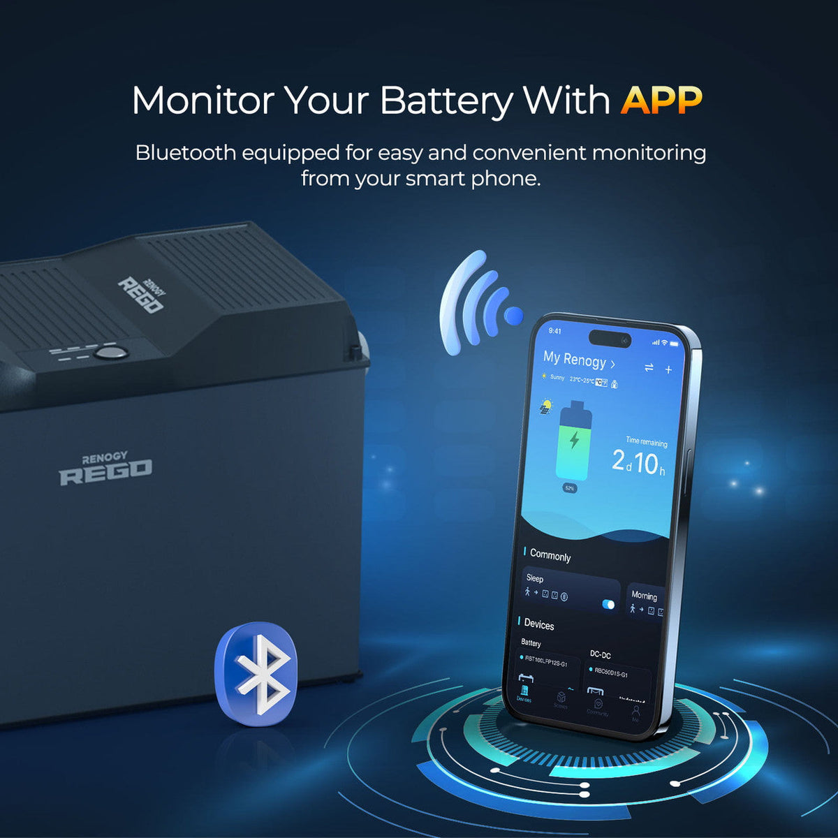 Renogy REGO 12V 400Ah LiFePO4 Battery - view 6