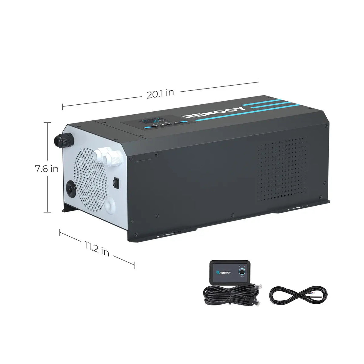Renogy 2000W 12V Pure Sine Wave Inverter Charger - view 11