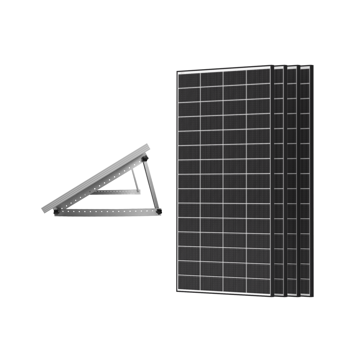 Renogy 1280W Solar Panel Bundle with Tilt Mounts - view 1