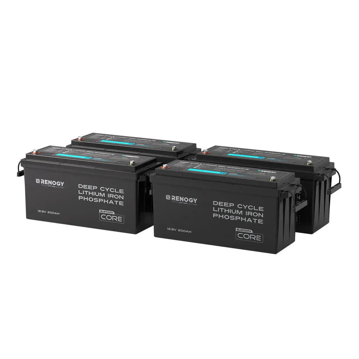 Renogy Core 12V 200Ah Lithium Iron Phosphate Battery with Bluetooth - view 13