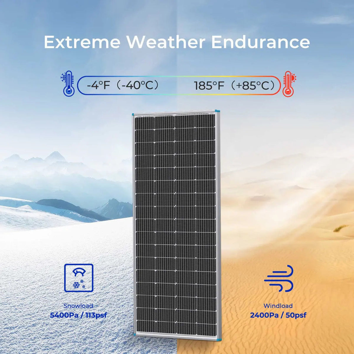 Renogy 200W 12V Solar Panel with 40A MPPT Charge Controller - view 4