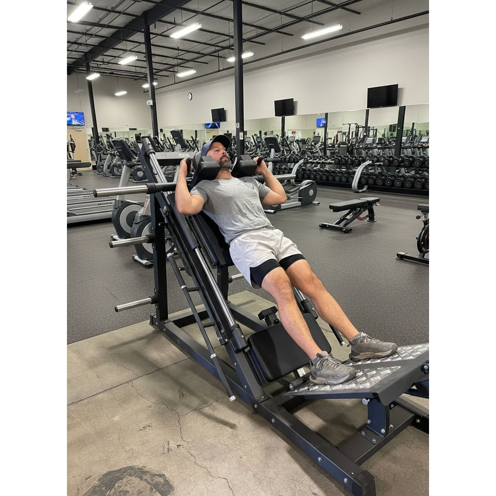 Plate Loaded 45° Leg Press & Hack Squat Machine (New)