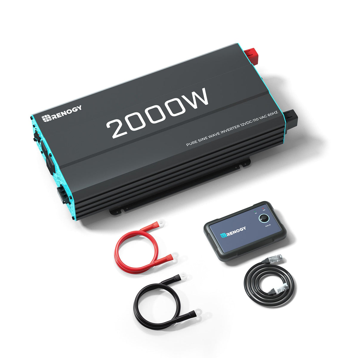 Renogy 2000W 12V Pure Sine Wave Inverter - view 1