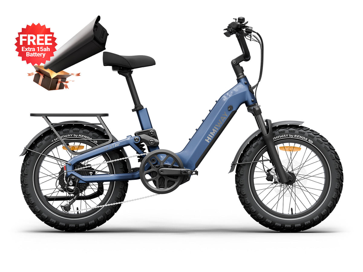 Himiway D5 2.0 20" Compact Full-Suspension E-Bike - view 3