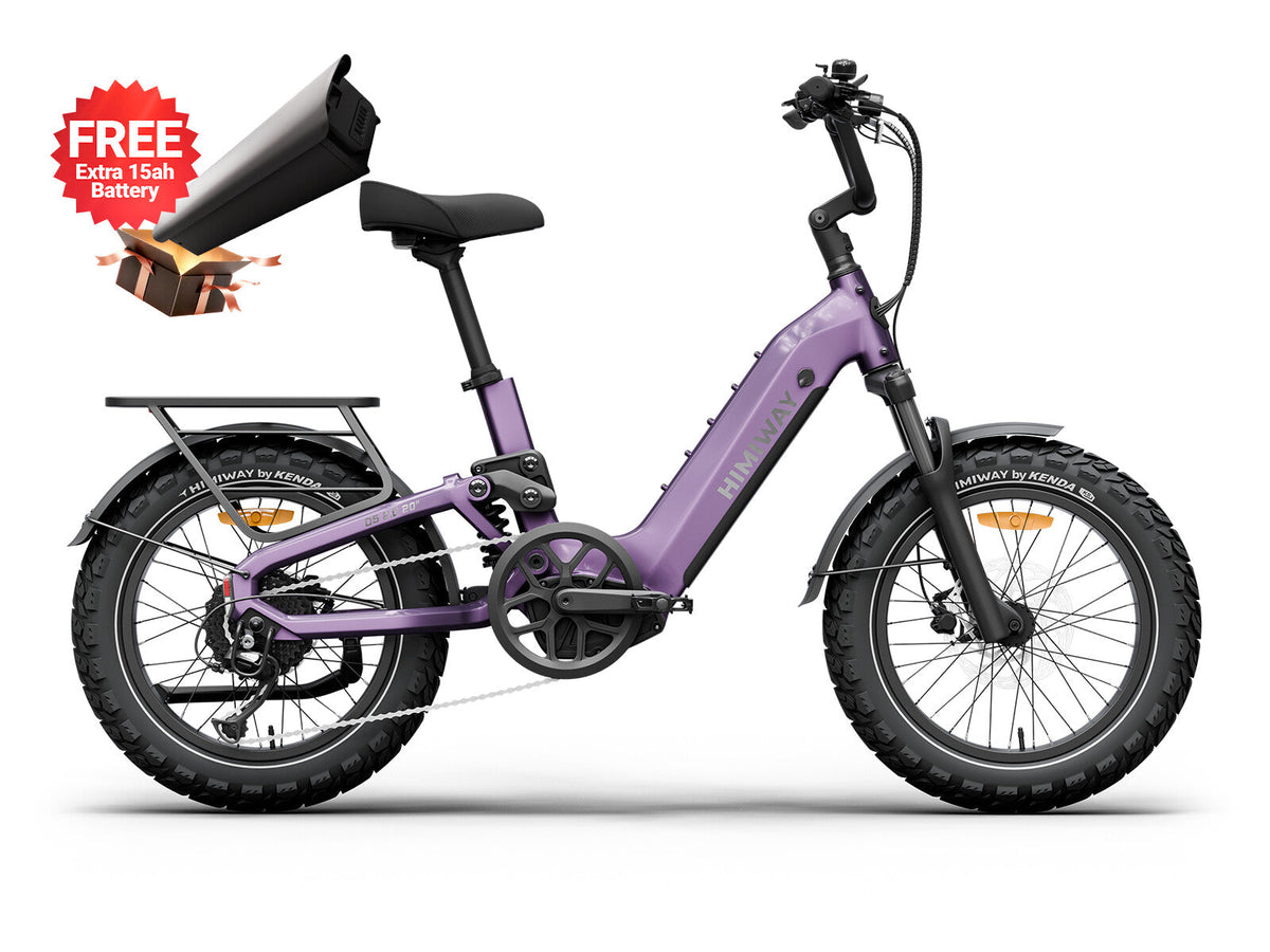 Himiway D5 2.0 20" Compact Full-Suspension E-Bike - view 2