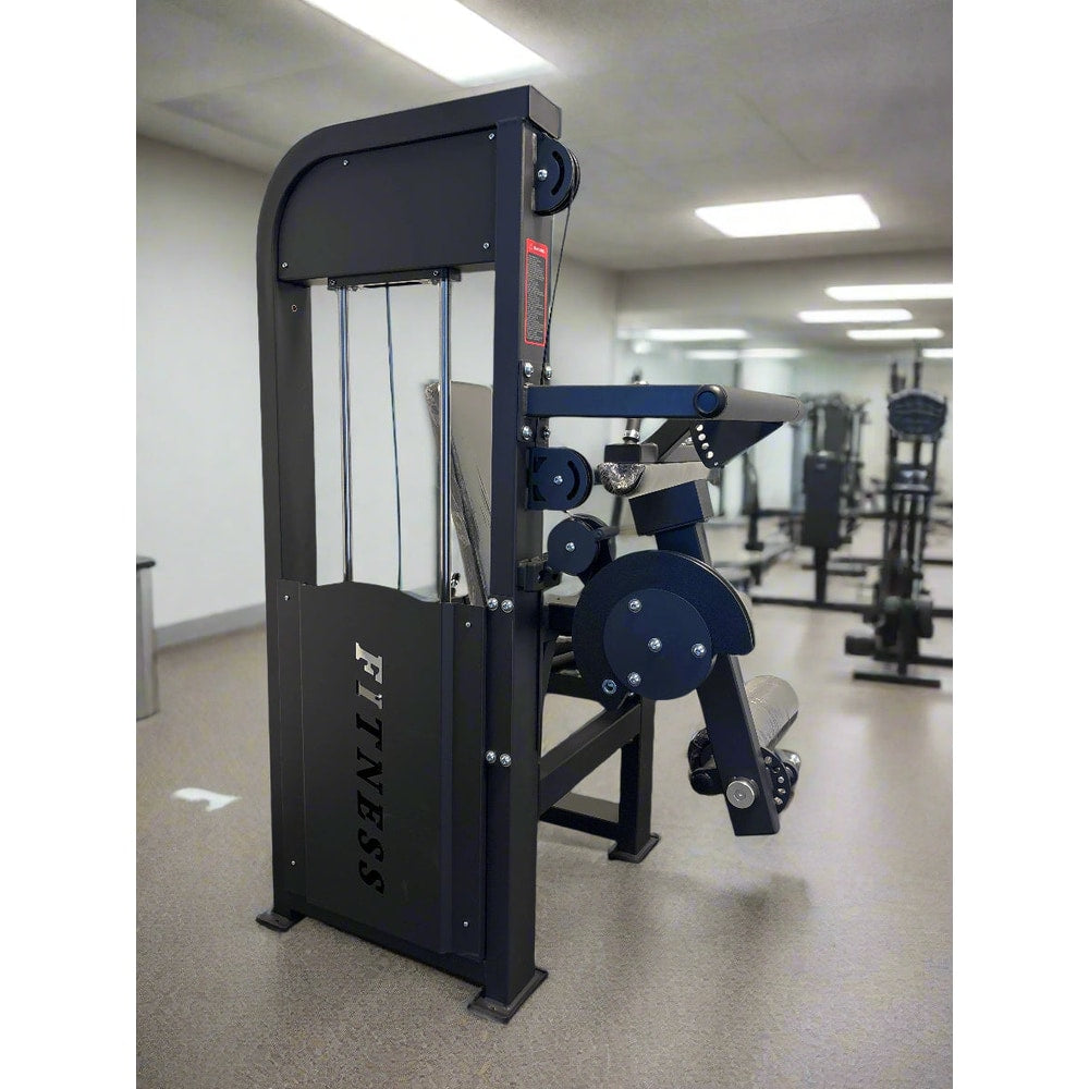 Selectorized Seated Leg Extension & Leg Curl Machine w/ 250lb weight stack (New)