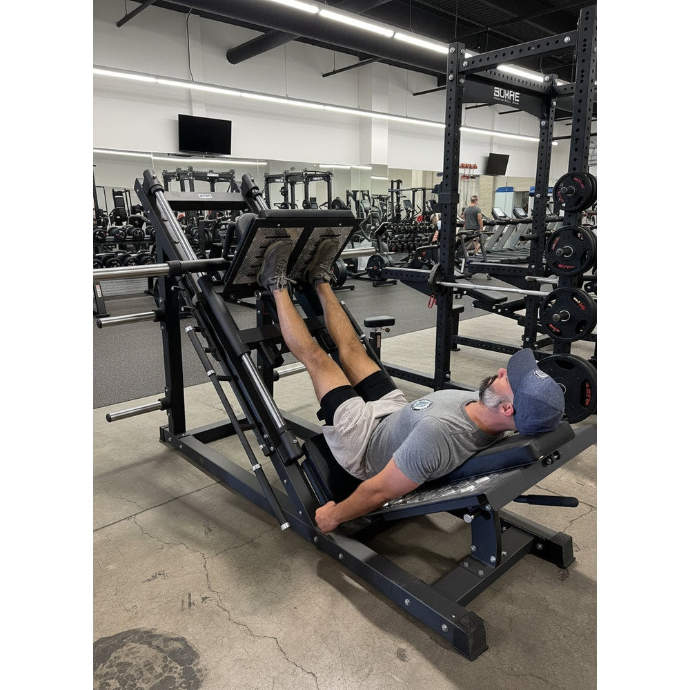 Plate Loaded 45° Leg Press & Hack Squat Machine (New)