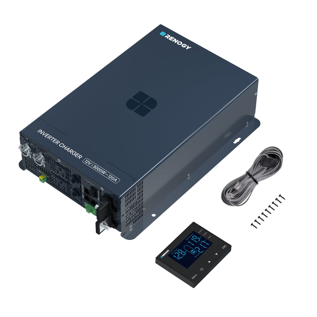 Renogy 12V Pure Sine Wave HF Inverter Charger - view 2