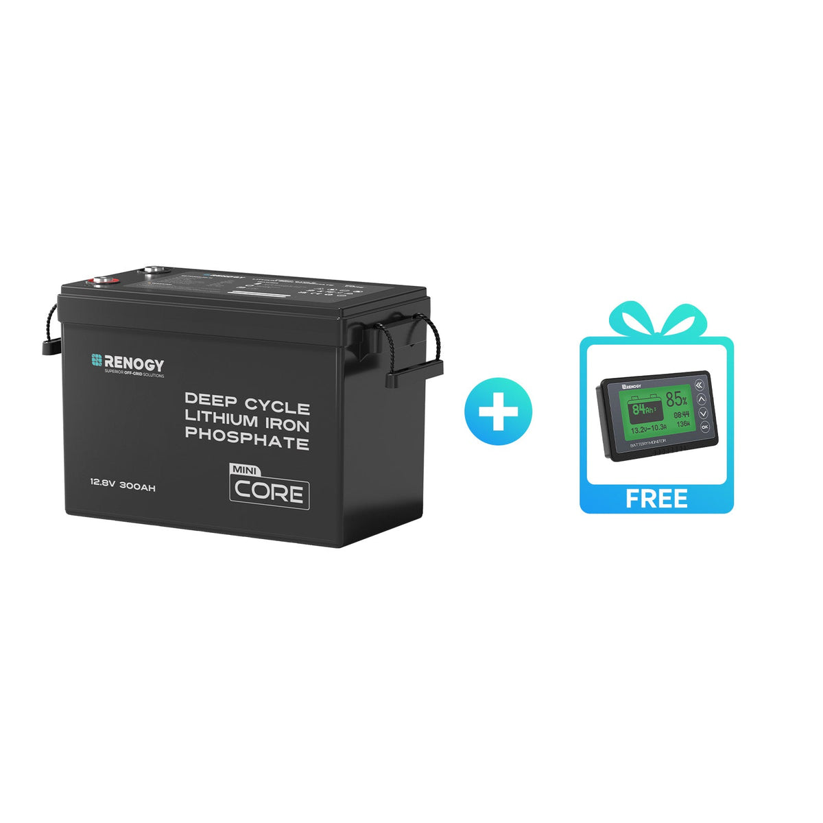 Renogy Core Mini 12V 300Ah LiFePO4 Battery - view 2