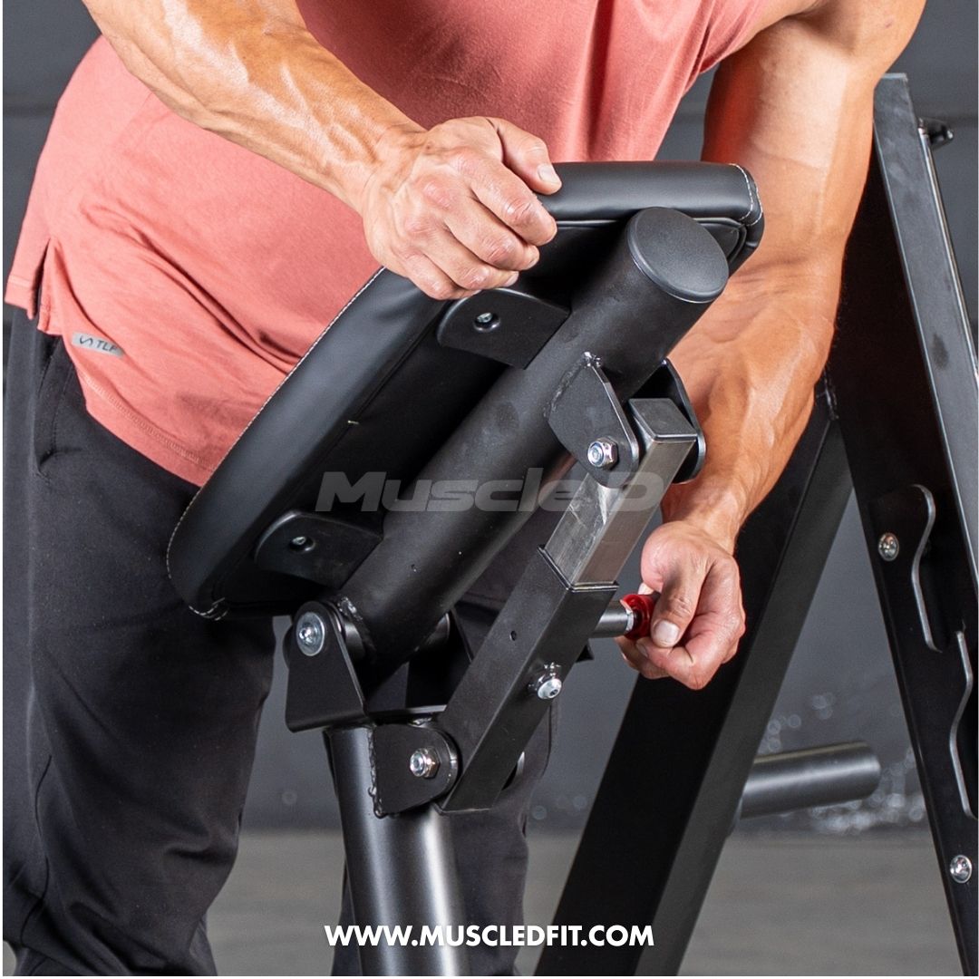 Power Leverage V2 Chest Supported Linear Bearing Row Machine | Muscle D Fitness