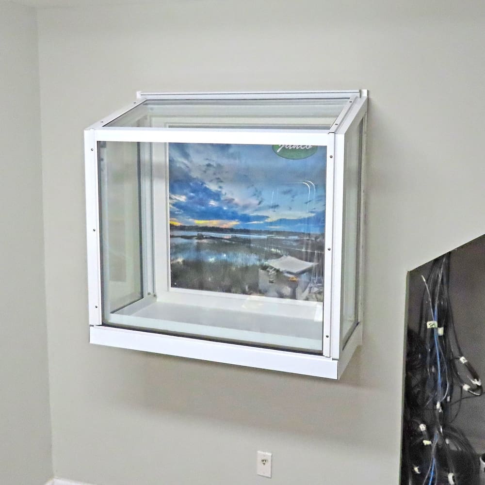 Janco Garden Window | Aluminum Greenhouse Window Kit, Low-E Tempered Glass or Lexan, Lifetime Warranty