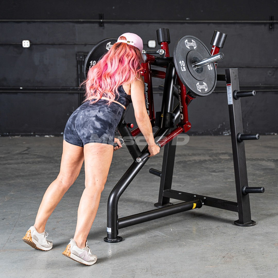 Muscle D Power Leverage V2 Plate-Loaded Rear Delt Machine | Commercial Gym Equipment