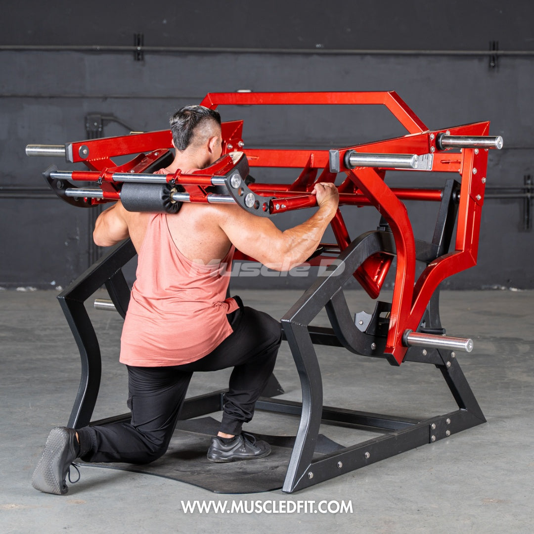 Pro Strength Power Hack Squat | Muscle D Fitness Commercial Gym Machine